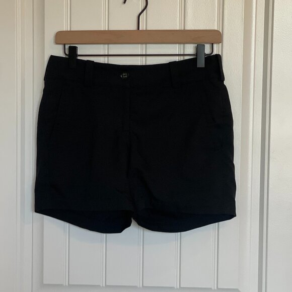 Women's Nike Golf Tour Dri Fit Performance Black Shorts -2 - Picture 1 of 5